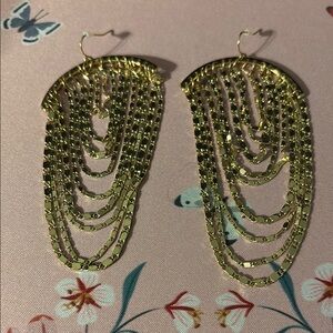 Park Lane Gold Chandelier Earrings